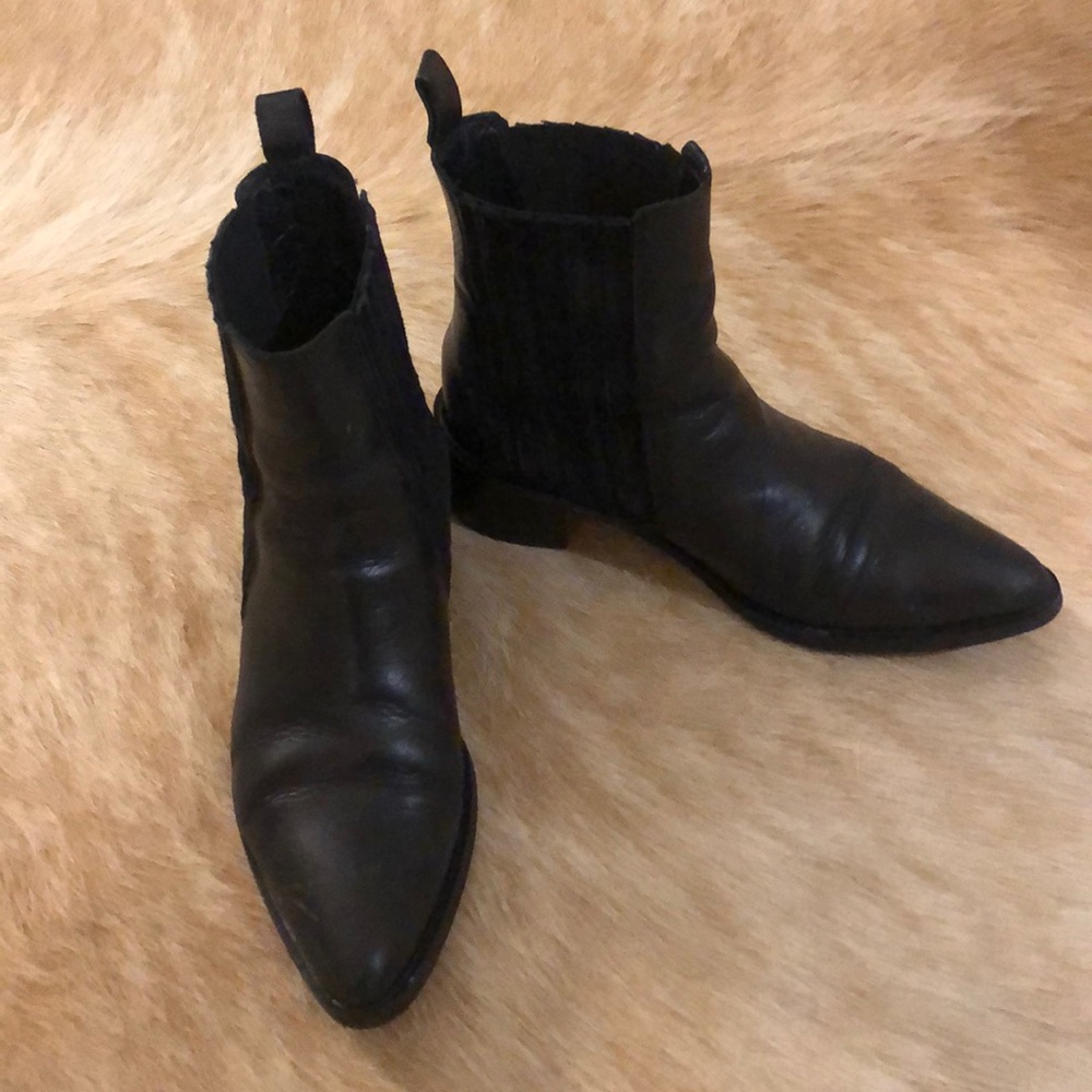 ALL SAINTS black booties
